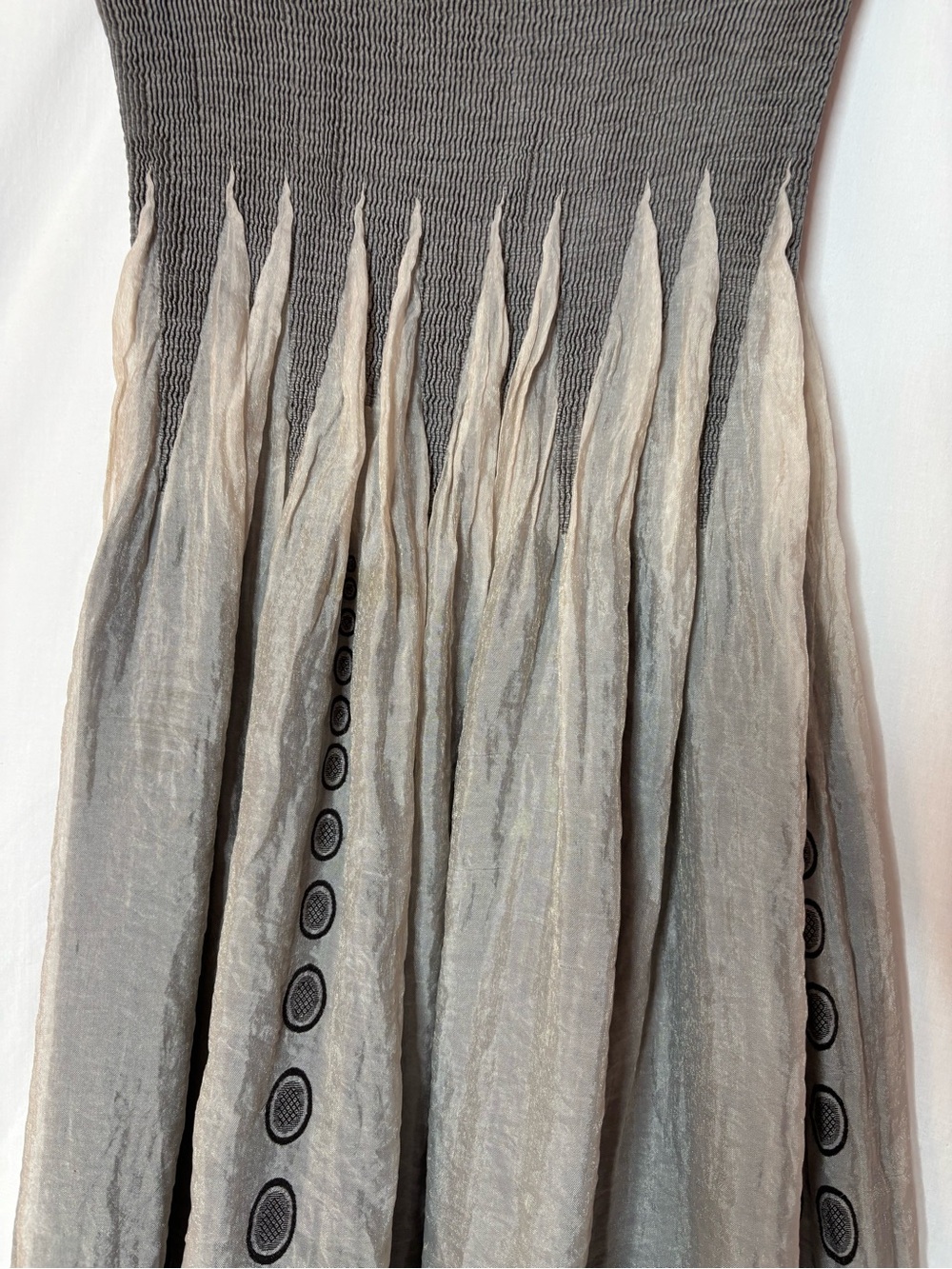 Lapis Anthropologie sleeveless dress sizeOS can be worn as skirt, tube top - Picture 4 of 10